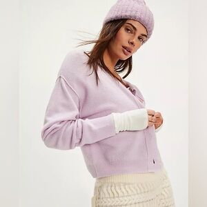 Free People Lila Cashmere Cardigan